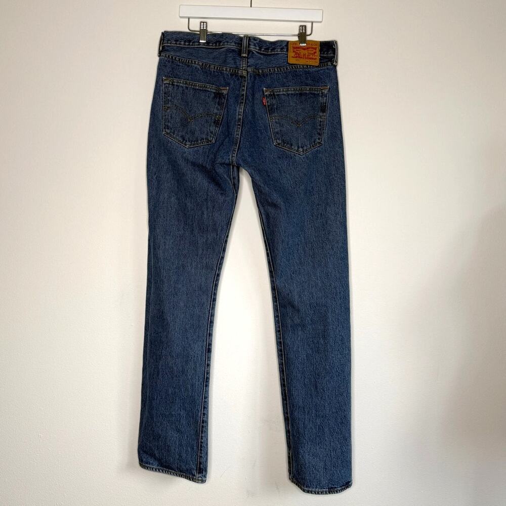 Levi’s 501 Button Fly Jeans | 34x34 | Classic Straight - Picture 2 of 6